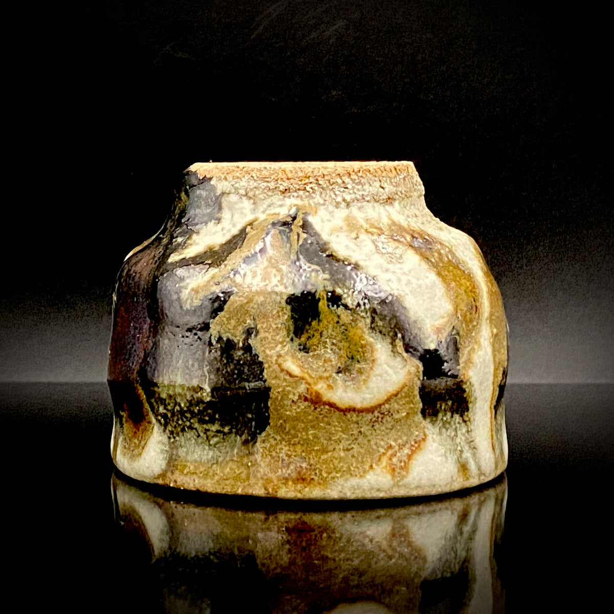 川尻浩史 Kawajiri Hiroshi 益子 Mashiko ware 益子烧 ぐい呑 guinomi sake cup 酒盏 ショットグラス shot glass 烈酒杯 (30/51)