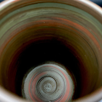 Yohei Konishi, Tokoname City Intangible Cultural Heritage Holder, Hand-thrown Shudei Neriage Genshinsai Sake Set, Pair #224
