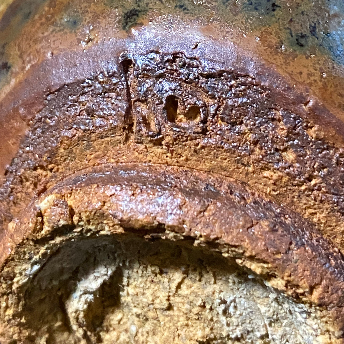 安藤百利行 Ando Moriyuki 美濃 Mino ware 美浓烧 灰釉梅花皮 kaiyu kairagi glaze 灰釉梅花皮 ぐい呑 guinomi sake cup 酒盏 ショットグラス shot glass 烈酒杯 (56/64)