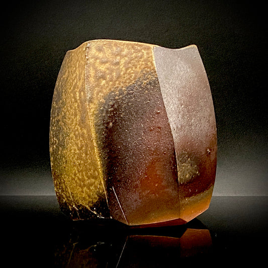 岩本哲也 Iwamoto Tetsuya 備前焼 Bizen ware 备前烧 黄胡麻 kigoma natural ash glaze 黄胡麻 湯呑 yunomi teacup 汤吞 ロックグラス rocks glass 威士忌杯 (10/51)