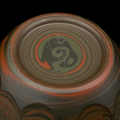Tokoname City Intangible Cultural Property Holder, Yohei Konishi, Shu-dei Neriage Genshin-sai Sake Set (Sake Bottle and Cups) #249