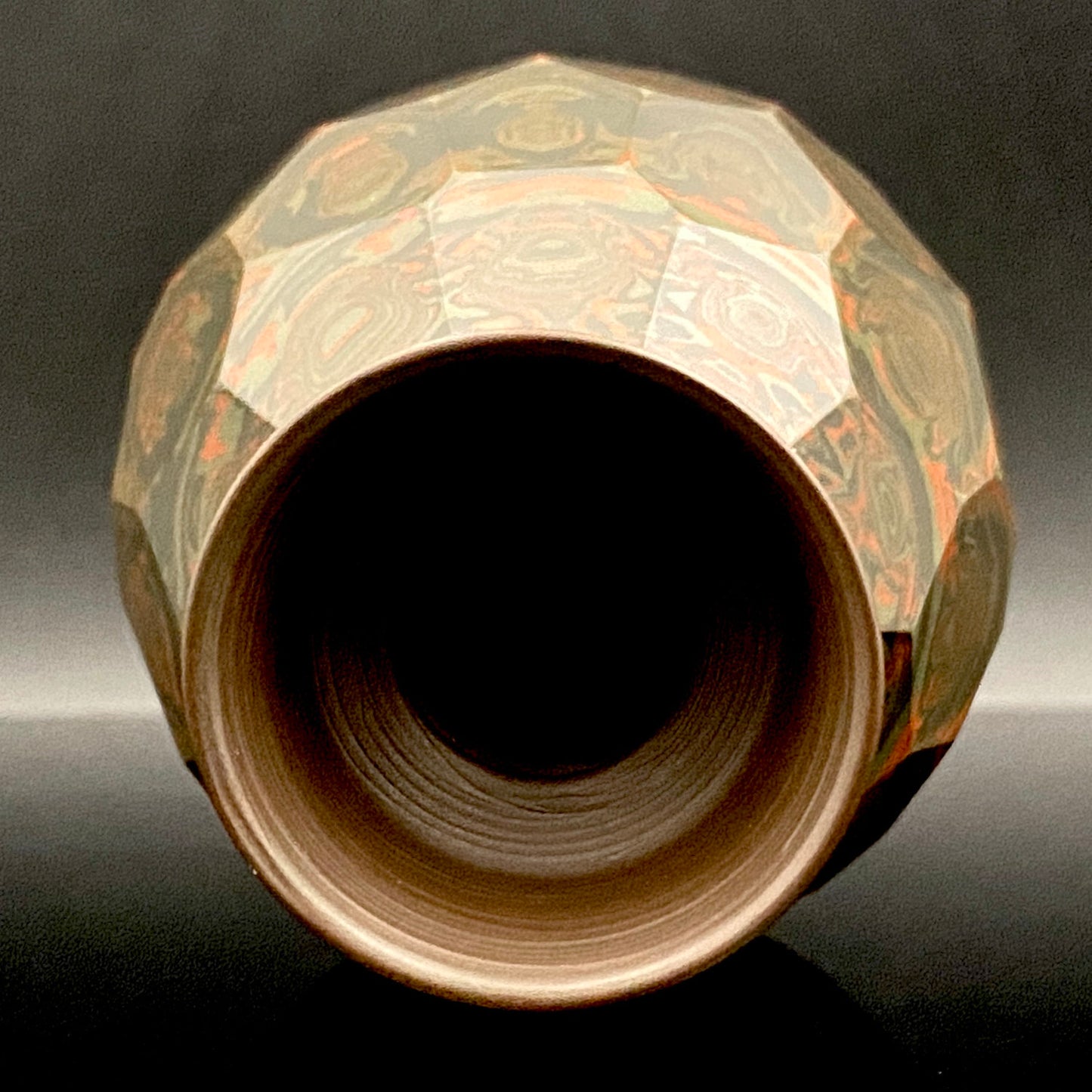 Tokoname City Intangible Cultural Property Holder, Yohei Konishi, Shu-dei Neriage Genshin-sai Sake Set (Sake Bottle and Cups) #249