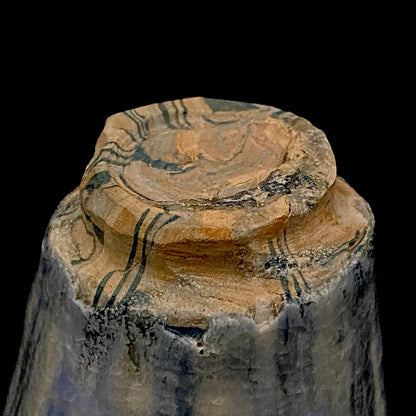 広島県重要無形文化財 内田 泰秀、1971年 作陶、失われた幻の技法「表裏貫通錦練上手」ぐいのみ、ショットグラス #255