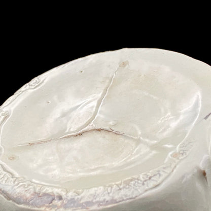 Recipient of the Kyoto Prefecture Order of Cultural Merit, Sodeisha Co-Founder Hikaru Yamada, Kohiki Iron-Painted Dotted Line Pattern Coffee Cup and Saucer, A White Sake Vessel Where the Amber Color of Whiskey Beautifully Reflects #279