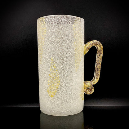 Koji Ishii Hand-blown Art Glass Extra-large Beer Mug #14