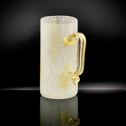 Koji Ishii Hand-blown Art Glass Extra-large Beer Mug #14