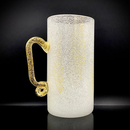 Koji Ishii Hand-blown Art Glass Extra-large Beer Mug #14