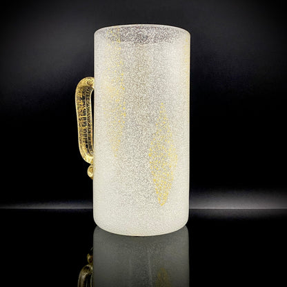 Koji Ishii Hand-blown Art Glass Extra-large Beer Mug #14