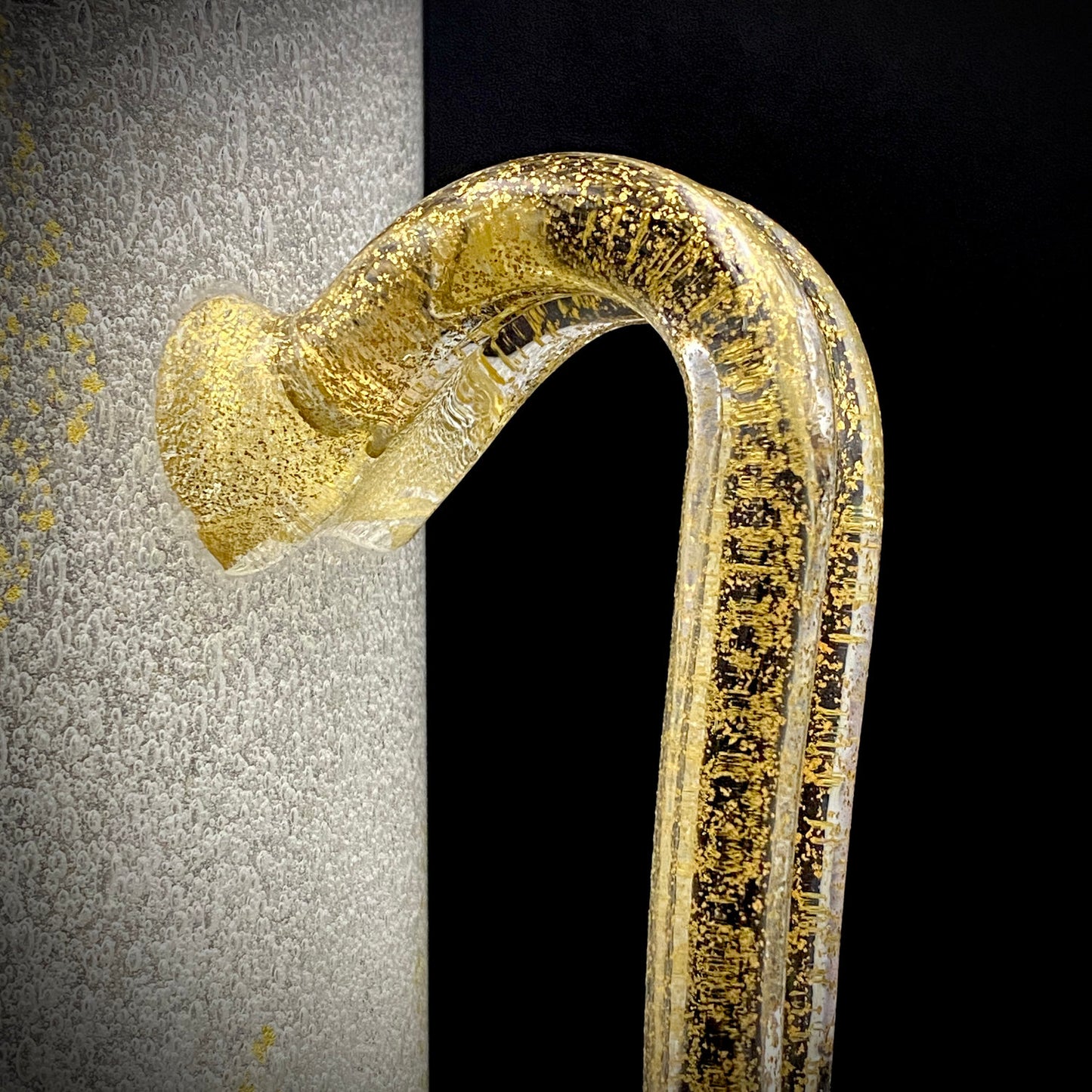 Koji Ishii Hand-blown Art Glass Extra-large Beer Mug #14