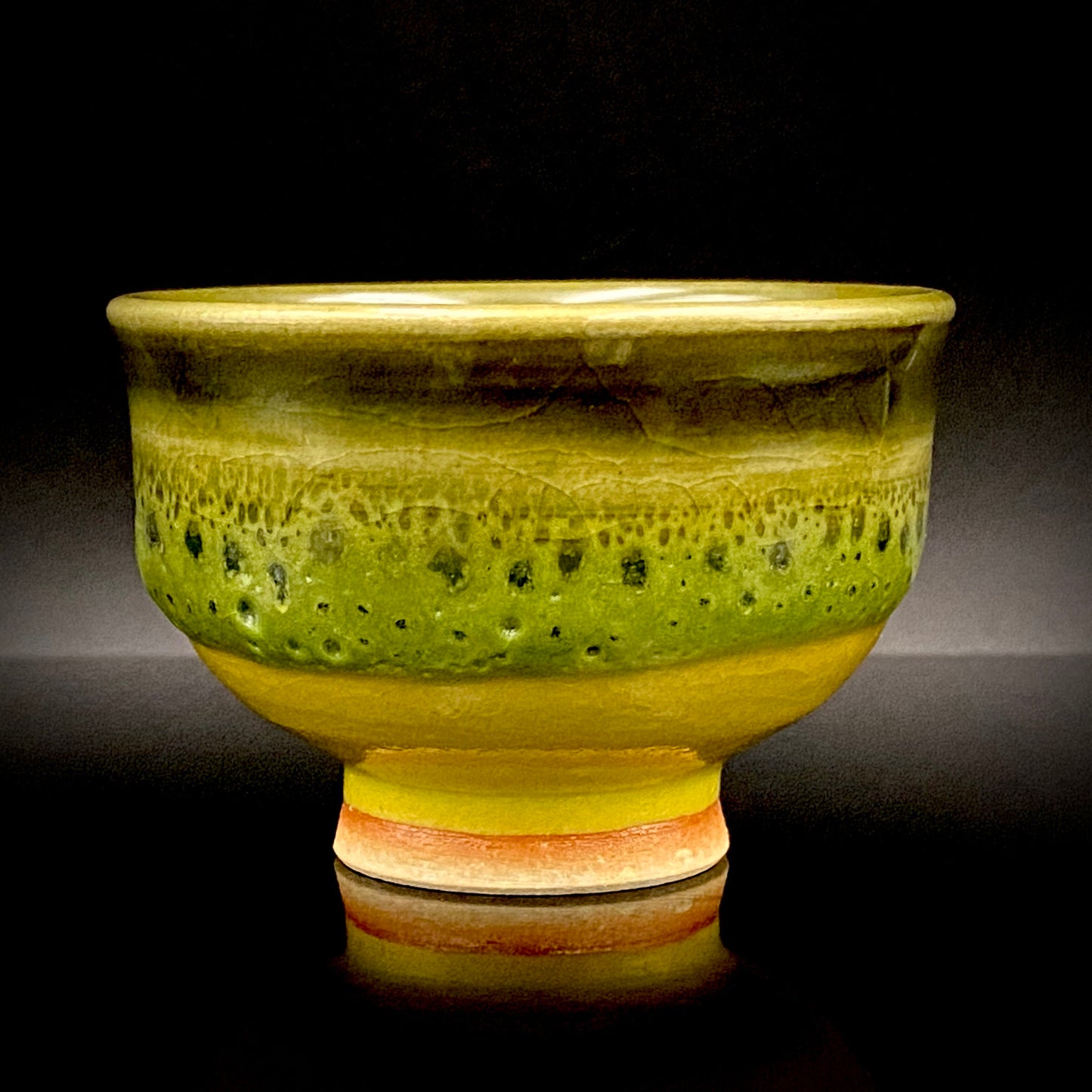 Miyanaga Rikichi, Yanagihara Mutsuo, Morino Taimei - Sodeisha Special Selection Part 1 "Sanpai" A Phantom Collaboration of Avant-Garde Ceramic Masters Defying the Limits of Miniature Vessels, 3-Piece Set Including a Rare Hand-Blown Glass Sake Cup) #16