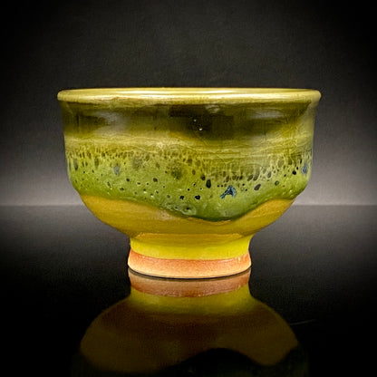 Miyanaga Rikichi, Yanagihara Mutsuo, Morino Taimei - Sodeisha Special Selection Part 1 "Sanpai" A Phantom Collaboration of Avant-Garde Ceramic Masters Defying the Limits of Miniature Vessels, 3-Piece Set Including a Rare Hand-Blown Glass Sake Cup) #16