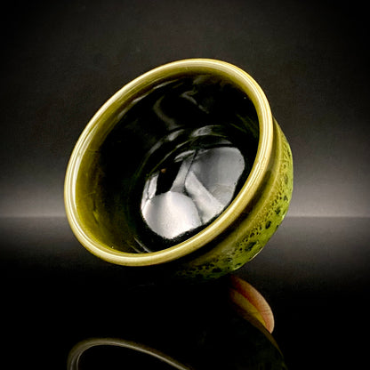 Miyanaga Rikichi, Yanagihara Mutsuo, Morino Taimei - Sodeisha Special Selection Part 1 "Sanpai" A Phantom Collaboration of Avant-Garde Ceramic Masters Defying the Limits of Miniature Vessels, 3-Piece Set Including a Rare Hand-Blown Glass Sake Cup) #16