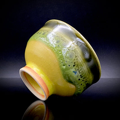 Miyanaga Rikichi, Yanagihara Mutsuo, Morino Taimei - Sodeisha Special Selection Part 1 "Sanpai" A Phantom Collaboration of Avant-Garde Ceramic Masters Defying the Limits of Miniature Vessels, 3-Piece Set Including a Rare Hand-Blown Glass Sake Cup) #16