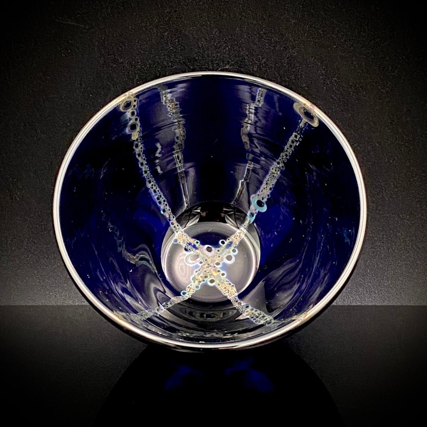 Miyanaga Rikichi, Yanagihara Mutsuo, Morino Taimei - Sodeisha Special Selection Part 1 "Sanpai" A Phantom Collaboration of Avant-Garde Ceramic Masters Defying the Limits of Miniature Vessels, 3-Piece Set Including a Rare Hand-Blown Glass Sake Cup) #16