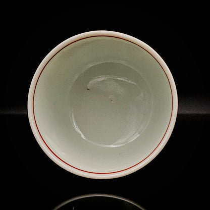 Tojiro Kitade, Councillor of the Nitten Exhibition and First Professor at Kanazawa College of Art: Polychrome Enamel and Gold Geometric Pattern Butterfly Design, A Pinnacle of Contemporary Kutani Ware Two-Piece Set #304
