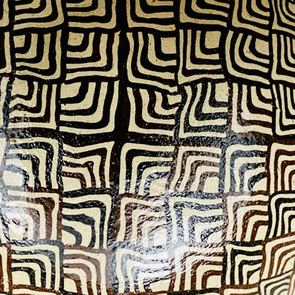 日本美展评议员 日本现代工艺美术家协会副理事长 加藤 釥（Kato Sho）作品 现代工艺最高峰作品 泥彩加饰 线刻镶嵌 茶碗 威士忌杯 #306