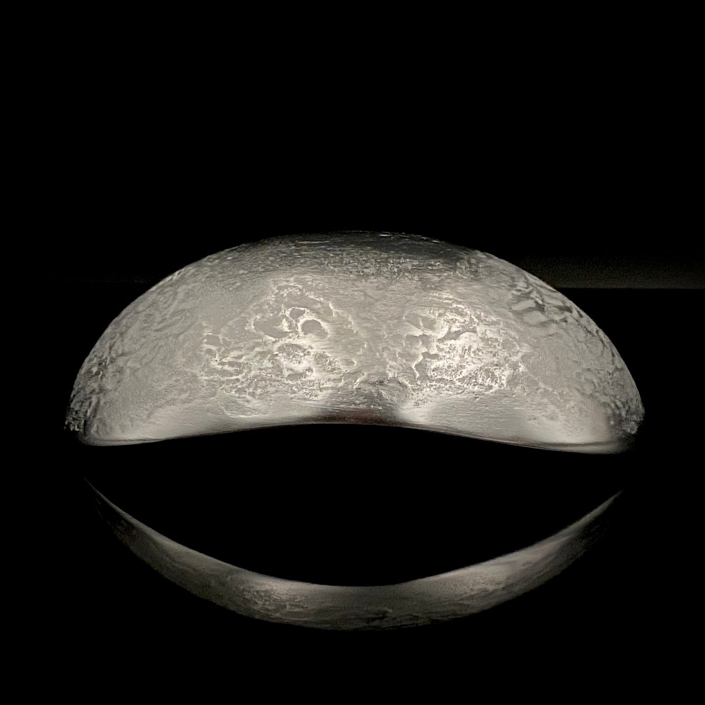 人間国宝 北村 眞一 作 鋳金 ゆらぎ小鉢（小皿）おつまみ皿として愉しむ金工工芸品 #285