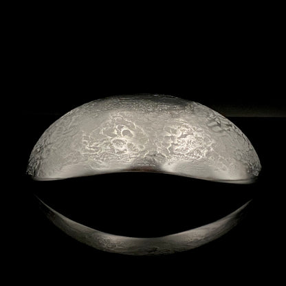 人間国宝 北村 眞一 作 鋳金 ゆらぎ小鉢（小皿）おつまみ皿として愉しむ金工工芸品 #285