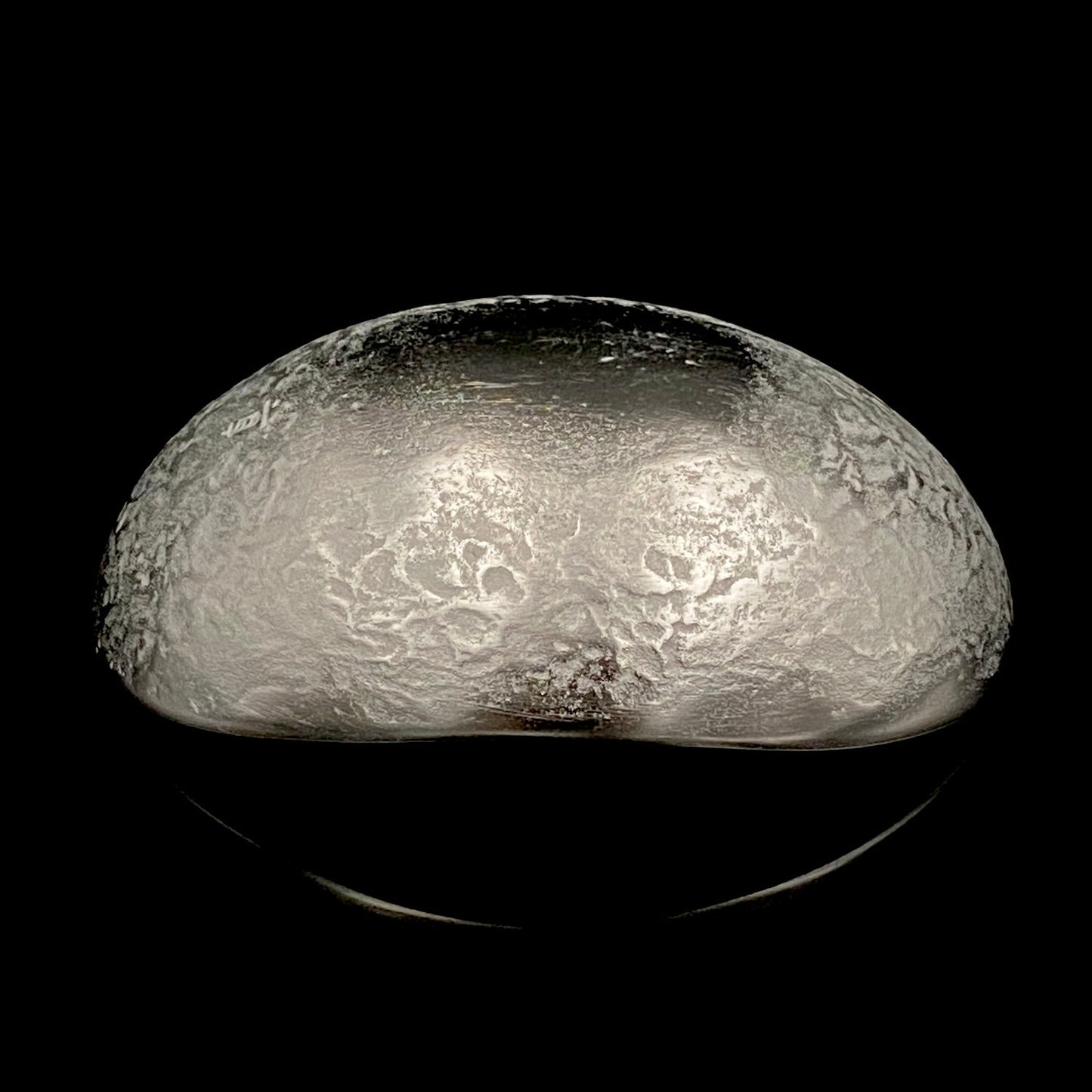 人間国宝 北村 眞一 作 鋳金 ゆらぎ小鉢（小皿）おつまみ皿として愉しむ金工工芸品 #285