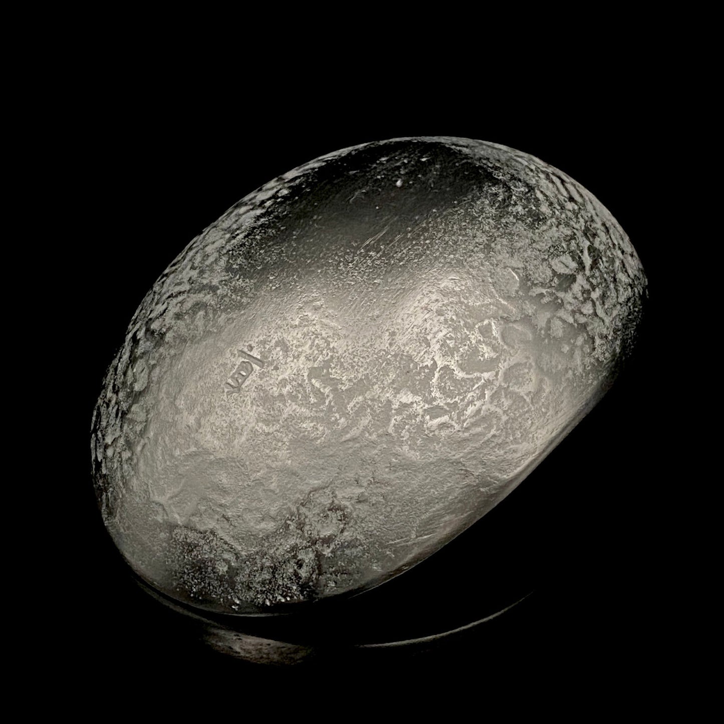人間国宝 北村 眞一 作 鋳金 ゆらぎ小鉢（小皿）おつまみ皿として愉しむ金工工芸品 #285