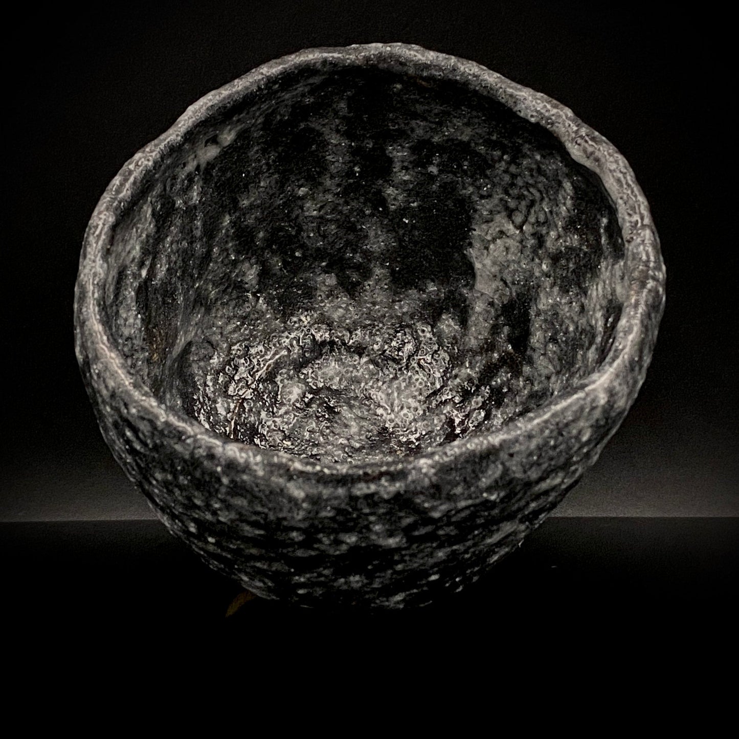 向皇太子成婚献上志野茶碗之作家 矢野景川（Yano Keisen）, 作 志野茶碗《淡雪》 与武者小路实笃·栋方志功举办三者合作展之名匠 #324