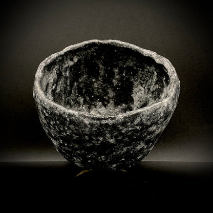 向皇太子成婚献上志野茶碗之作家 矢野景川（Yano Keisen）, 作 志野茶碗《淡雪》 与武者小路实笃·栋方志功举办三者合作展之名匠 #324