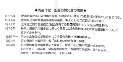 瀬戸 斧吉四代目 加藤 恭博 作 油滴天目茶碗 抹茶碗 酒器 和のロックグラス #396