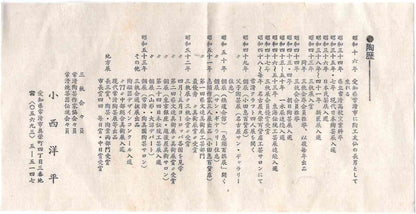 Tokoname City Intangible Cultural Property Holder, Yohei Konishi, Shu-dei Neriage Genshin-sai Sake Set (Sake Bottle and Cups) #249