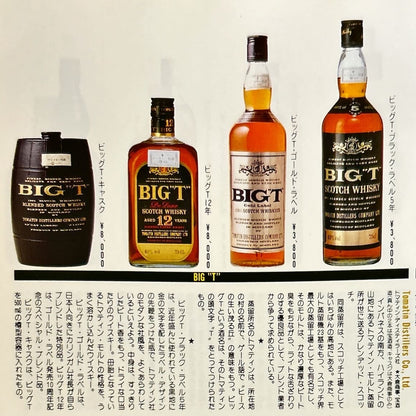 1980年代流通、TOMATIN BIG T（ビック ティー）12年、750ml、43% #50