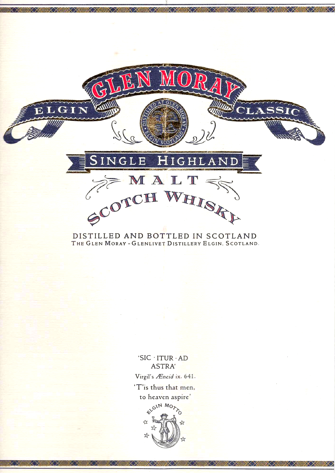 1990年代前半流通、グレンマレイ（GLEN MORAY）15年、750ml, 43% #89